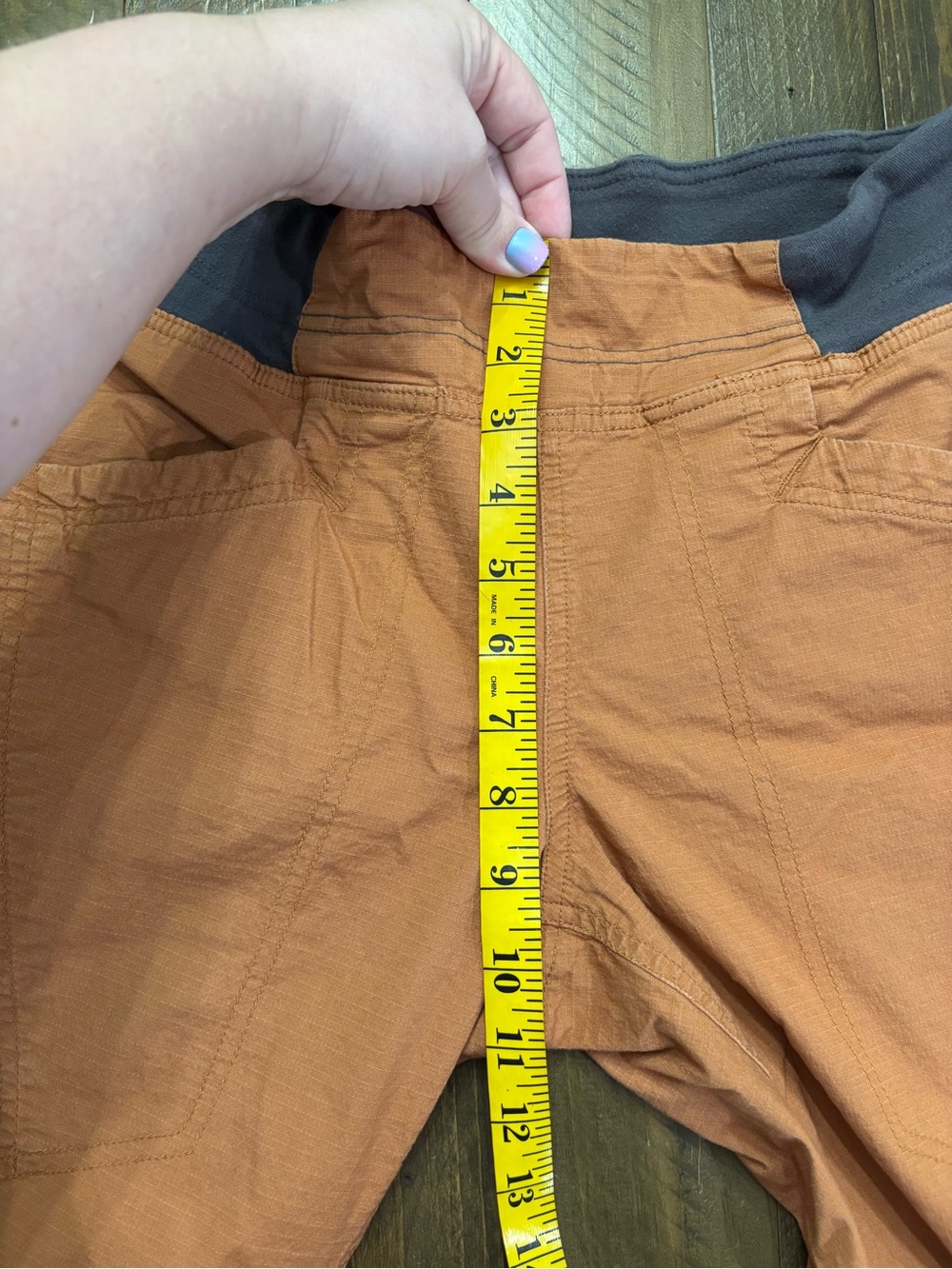 Prana Women’s Burnt Orange Straight Leg Climbing Pants - Picture 6 of 7